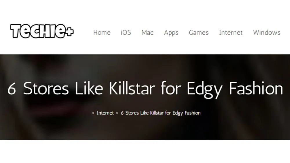 6 Stores Like Killstar for Edgy Fashion