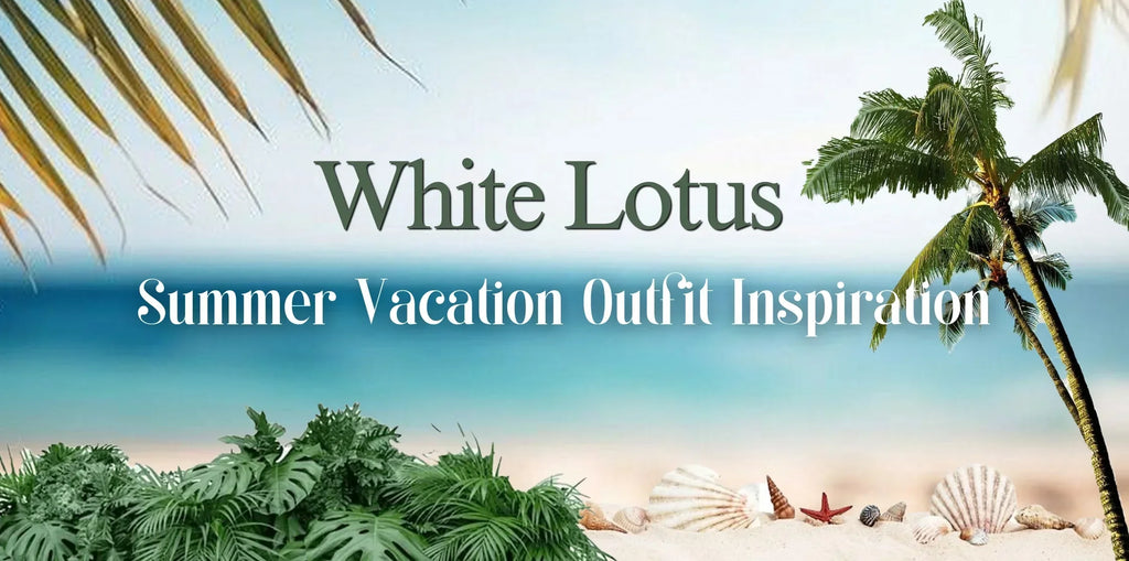 White Lotus Summer Vacation Outfit Inspiration - SCARLET DARKNESS