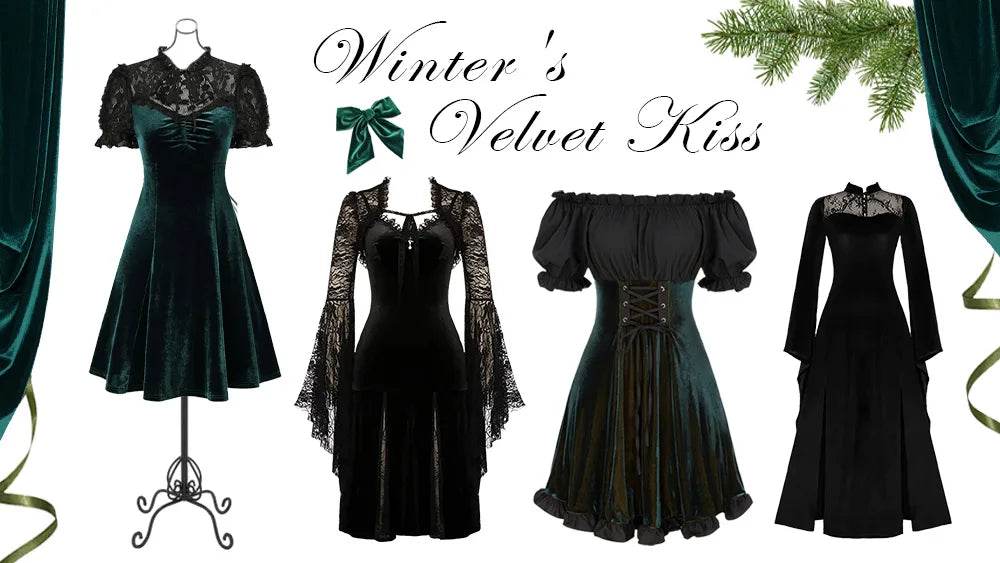 Winter's Velvet Kiss 🦢