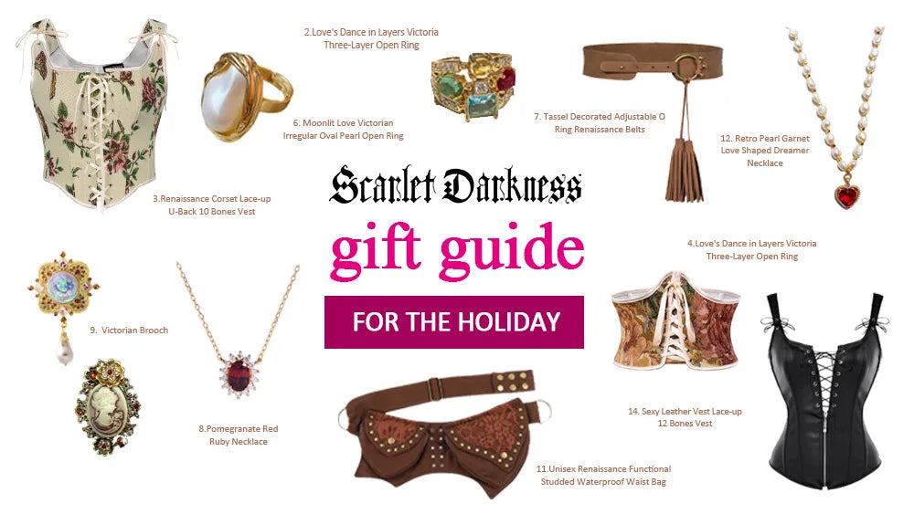 SCARLET DARKNESS - Accessories Gift Guide That Can Not Miss In Your Gift List