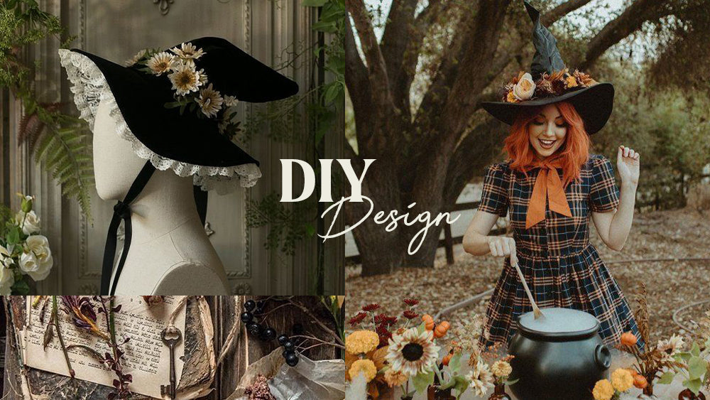 SCARLET DARKNESS - 8 DIY Witch Costume Ideas That You Can Repurpose! Shop These Looks!