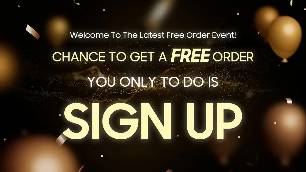 WELCOME TO THE LATEST FREE ORDER EVENT!