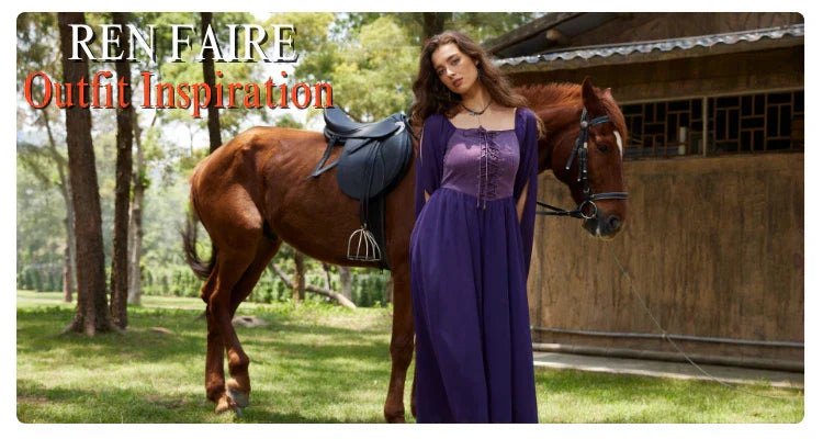 SCARLET DARKNESS - Ren Faire Outfit Inspiration 2025