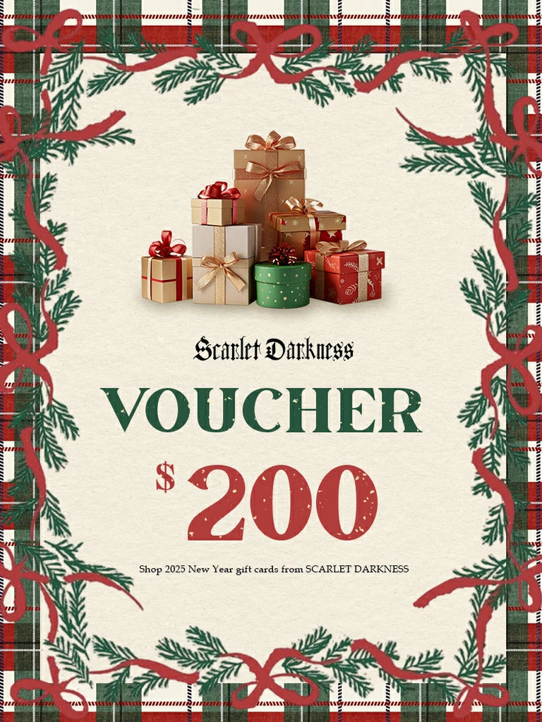 Scarlet Darkness Scarlet Darkness 2025 Christmas E-Gift Card $200