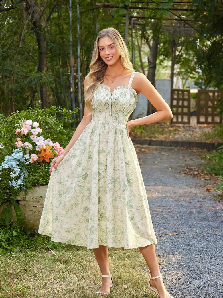 新品タグ付 MILK ウィドーDRESS Scarlet Darkness 2026 Floral Corset Dress Long Milkmaid Dress with