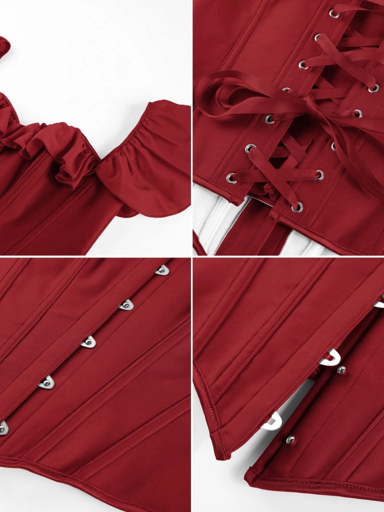 Scarlet Darkness Valentine's Day Sweetheart Corset Top Bustier