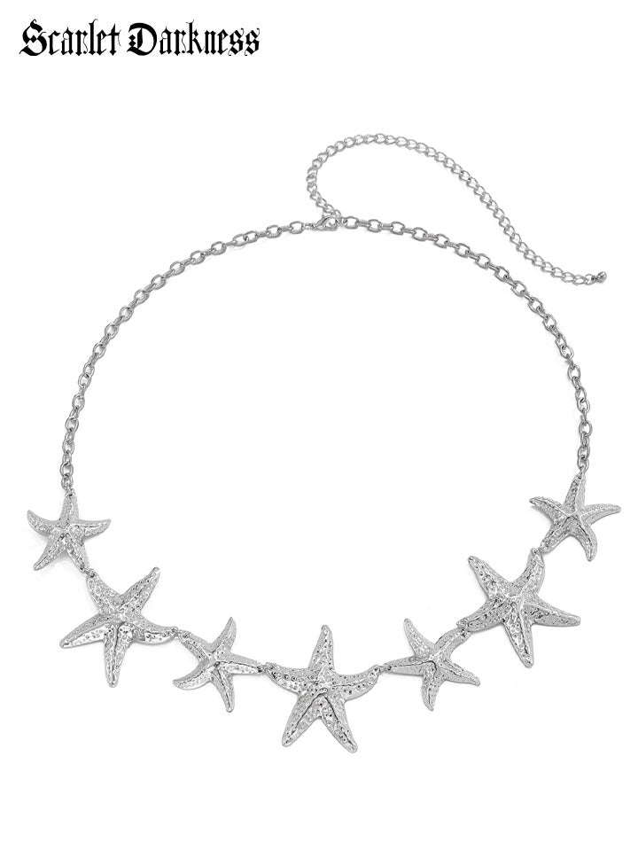 Holiday Starfish Waist Chain SCARLET DARKNESS