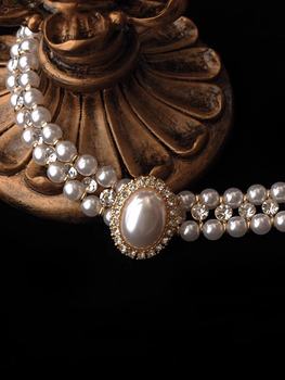 Scarlet Darkness Dance of Elegance Victoria's Pearl Necklace