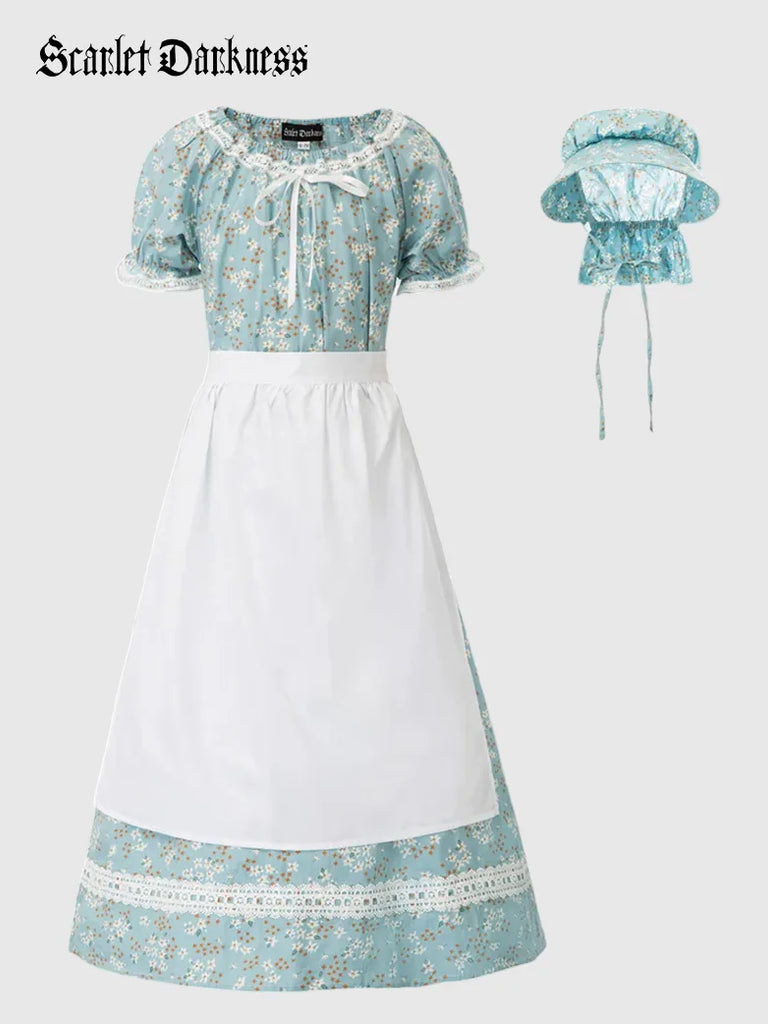 PROCOS Colonial Pioneer Costume for Women Green Gables