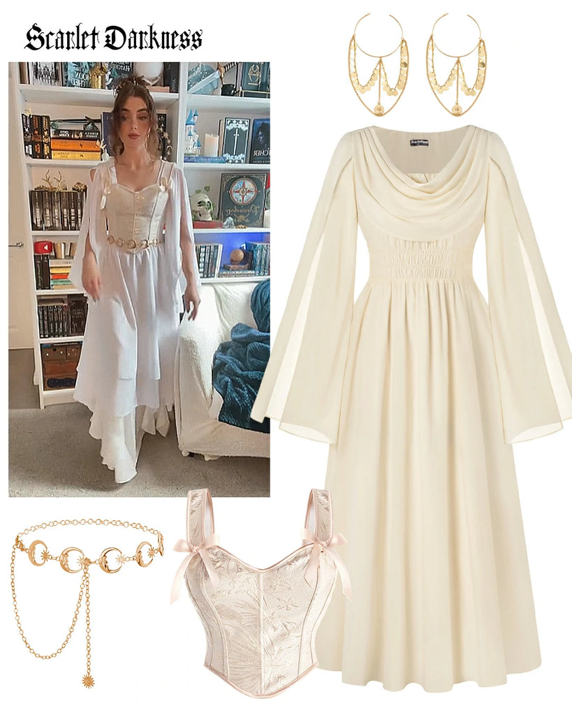 Scarlet Darkness Scarlet Darkness X ACOTAR OC Renaissance Costume