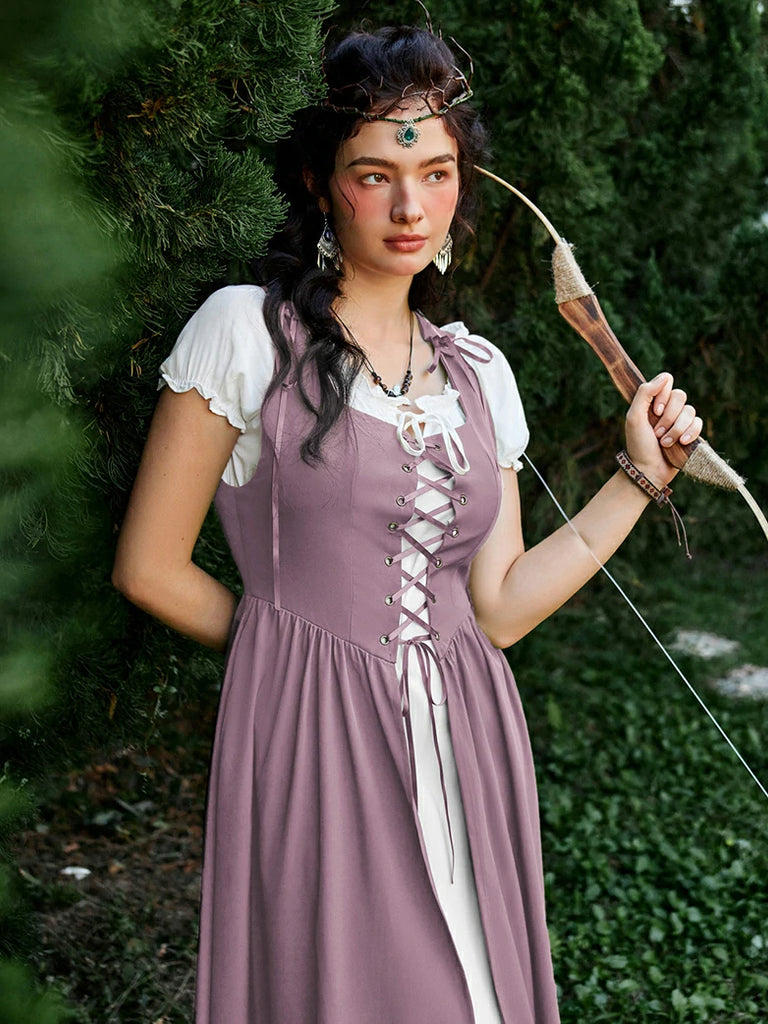 Scarlet Darkness Renaissance Fantasy Fairy Costumes Outfits