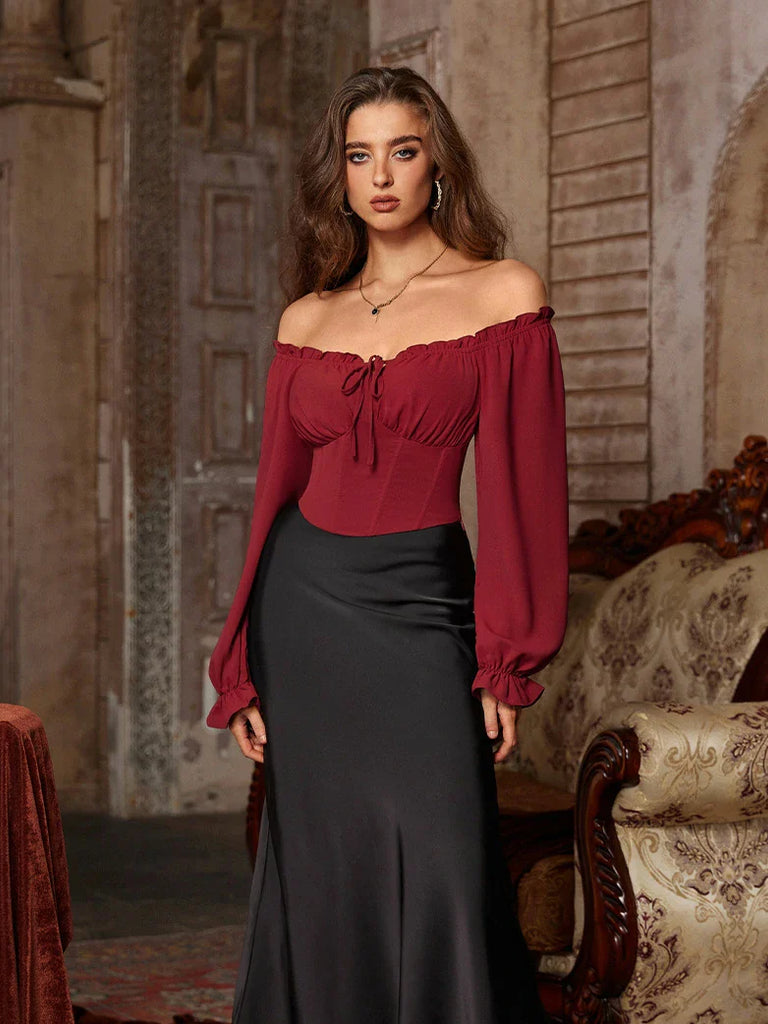 Scarlet Darkness Christmas X Vintage Victoria Costume Scarlet Darkness