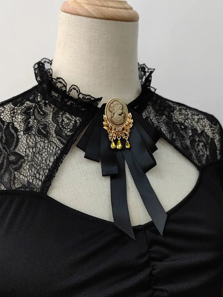 1850s Victorian Brooch Necktie