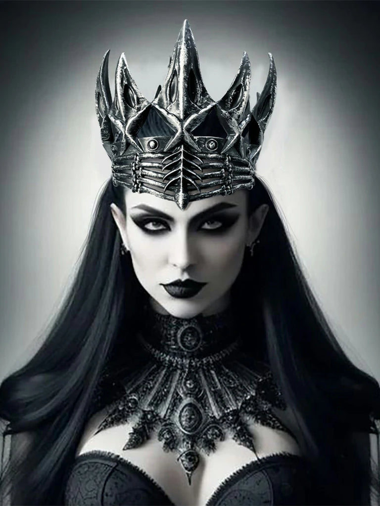 Scarlet Darkness Women Foam Crow Crown Cosplay Head Piece