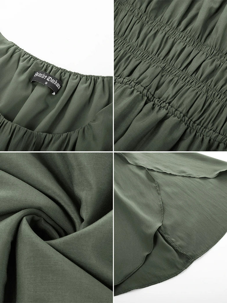 SCARLET DARKNESS Renaissancerok voor dames, middeleeuwse maxi, lange SCARLET DARKNESS Renaissancerok voor dames, middeleeuwse maxi, lange