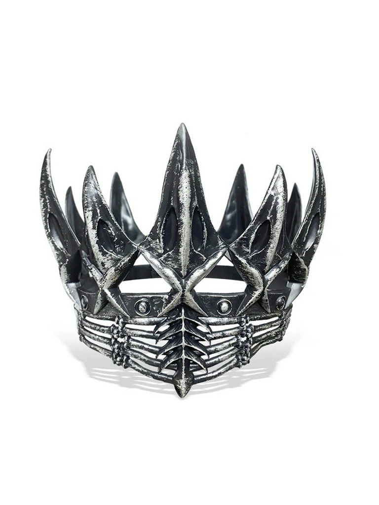 Scarlet Darkness Women Foam Crow Crown Cosplay Head Piece Sliver