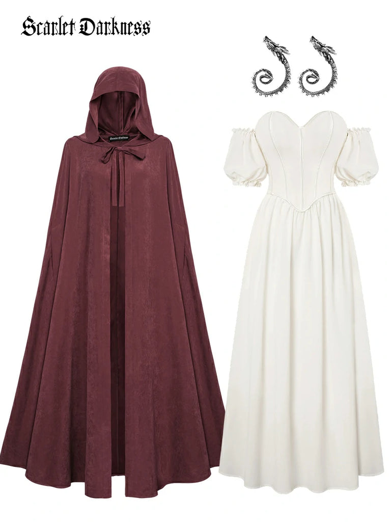 Scarlet Darkness Christmas X Vintage Winter Warm Costume Scarlet Darkness Outfit 12