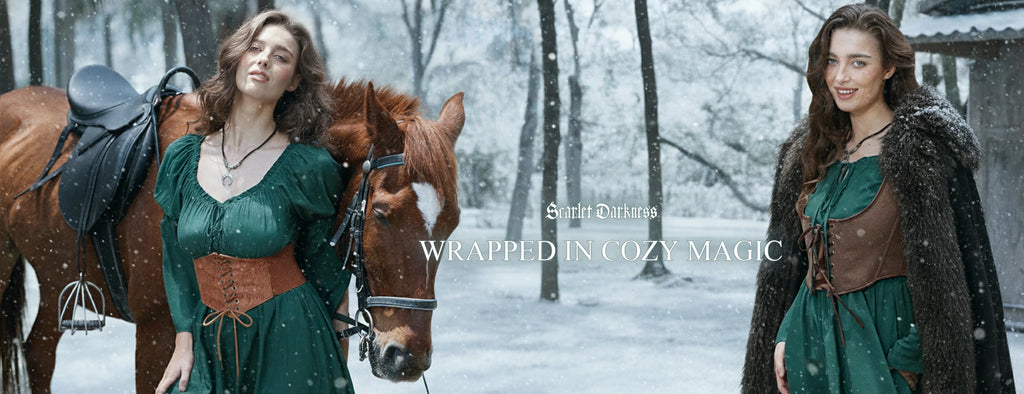 Renaissance Dresses and Corsets for Women Scarlet Darkness