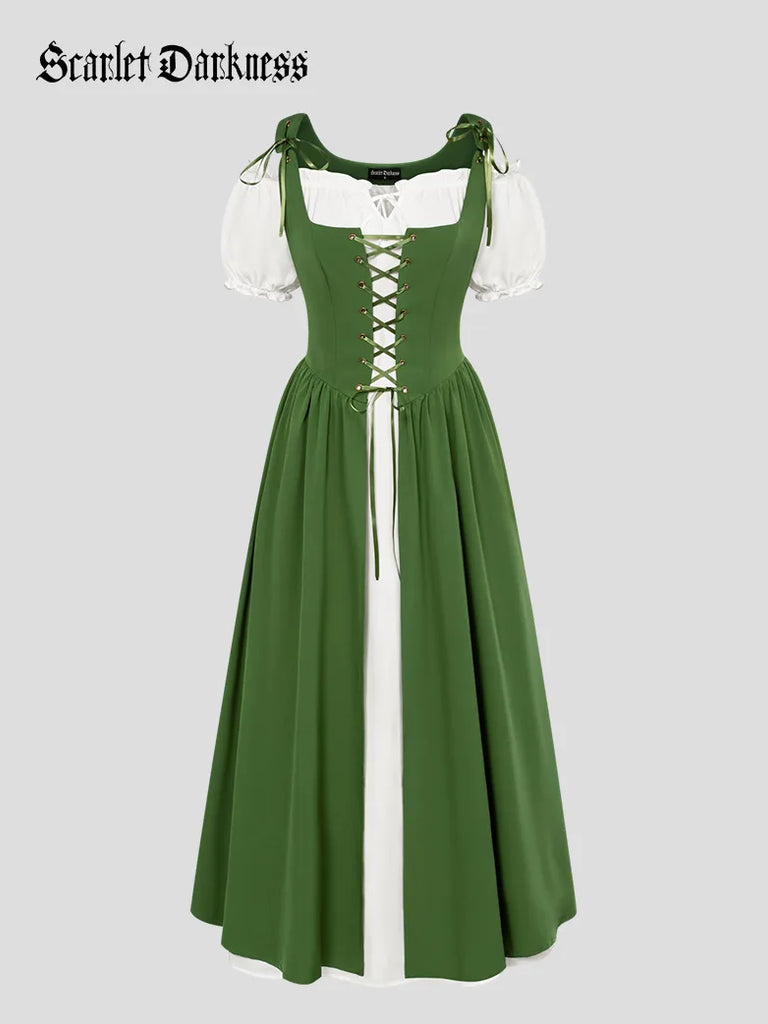 Boned Corset “Secret Garden”  Medieval dress, Medieval clothing,  Historical dresses