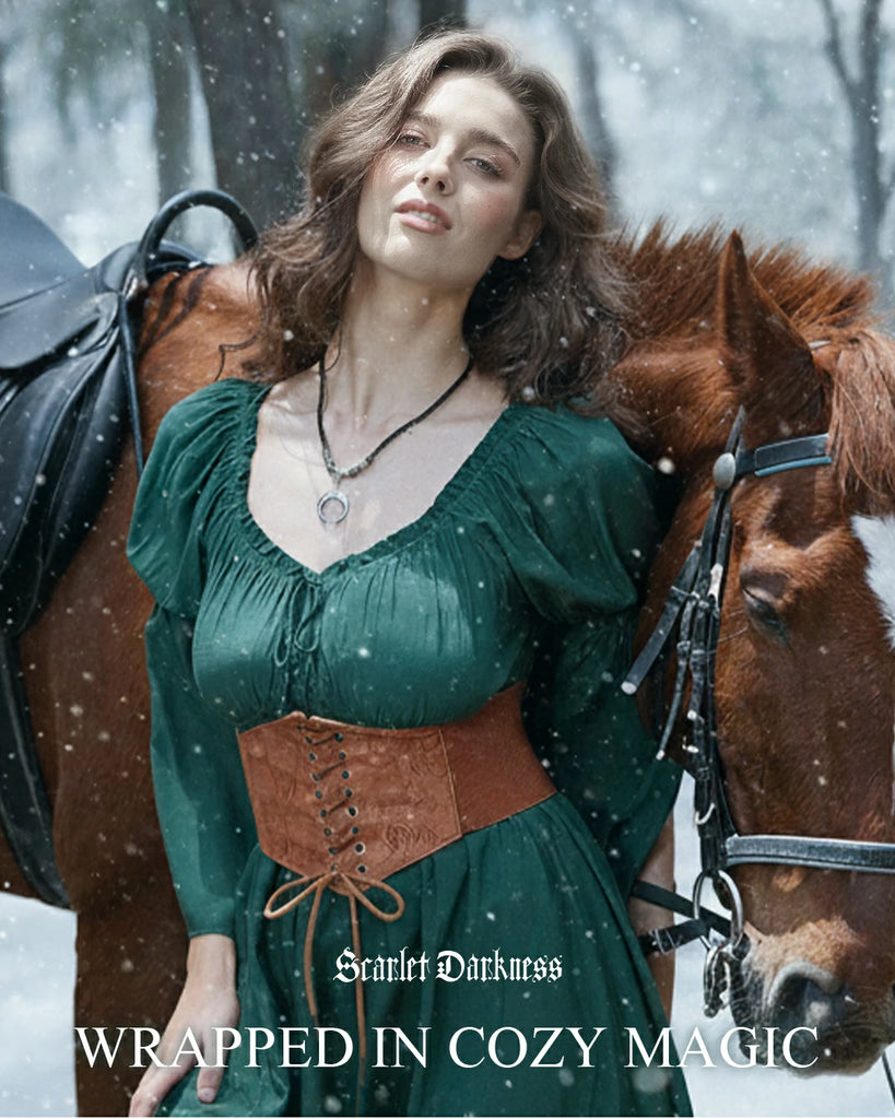 Renaissance Dresses and Corsets for Women Scarlet Darkness