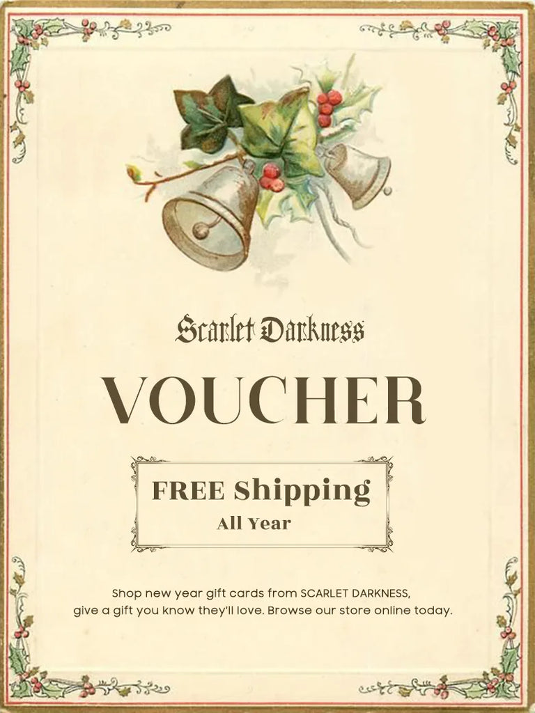 Scarlet Darkness 2024 NEW YEAR E-Gift Card SCARLET DARKNESS