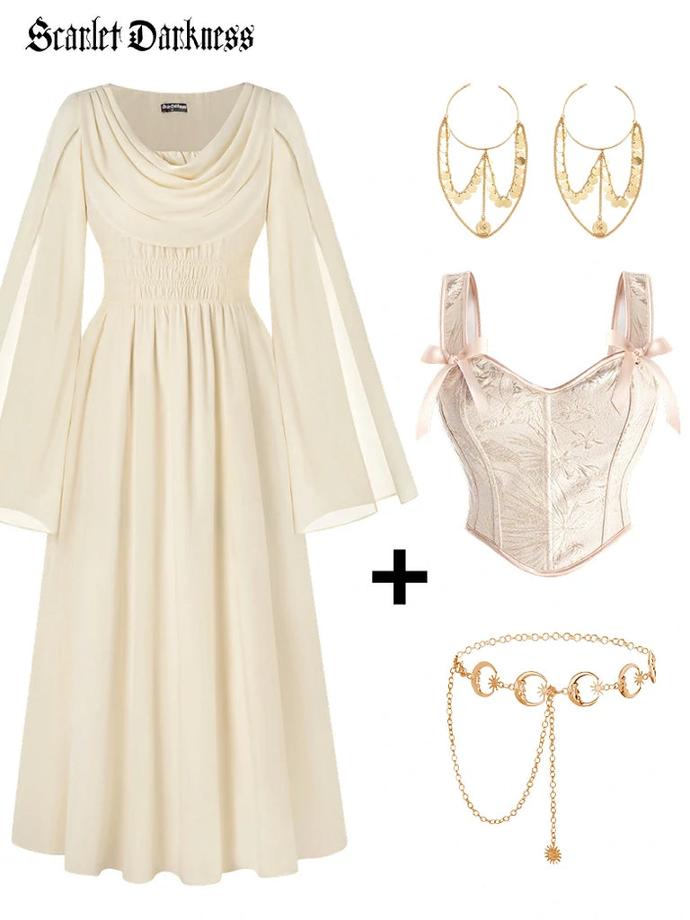 Scarlet Darkness Scarlet Darkness X ACOTAR OC Renaissance Costume Outfit 3