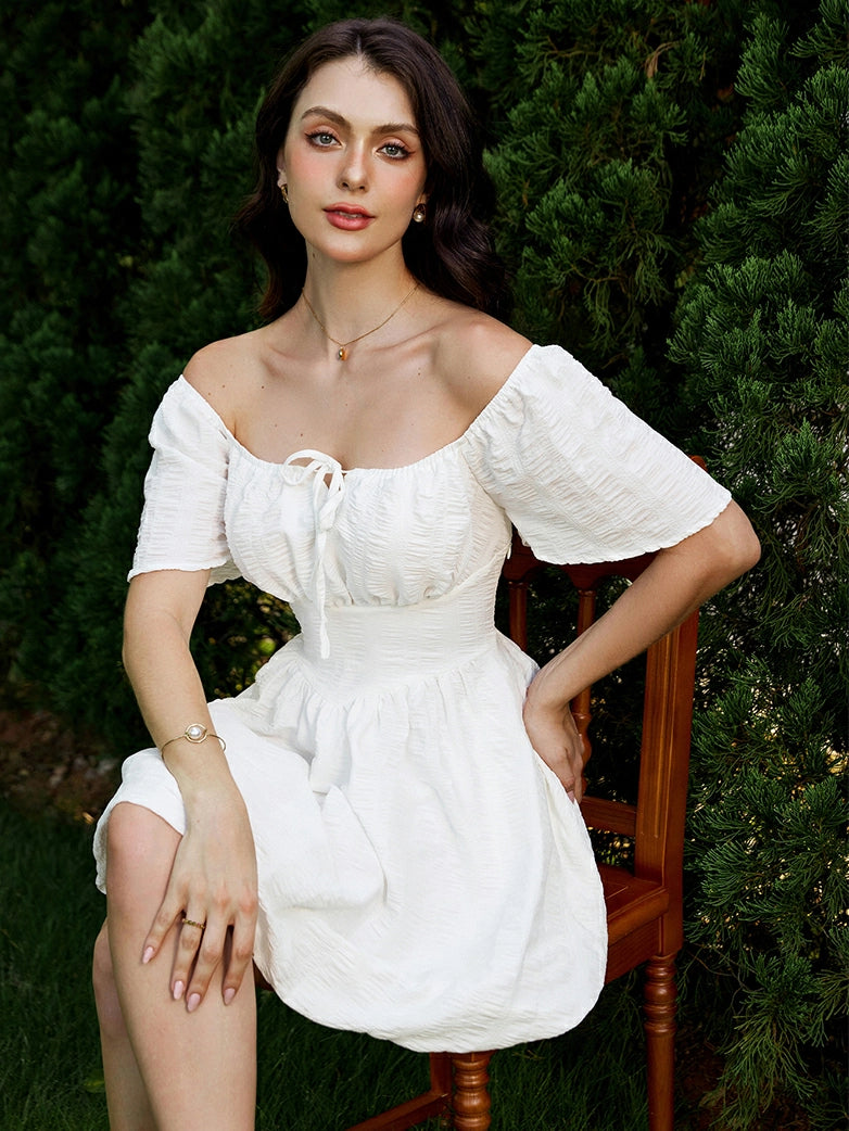 Scarlet Darkness Victorian Flared Mini Corset Party Dress