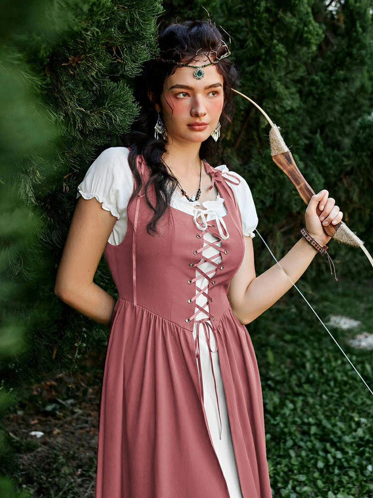 Scarlet Darkness Renaissance Fantasy Fairy Costumes Outfits