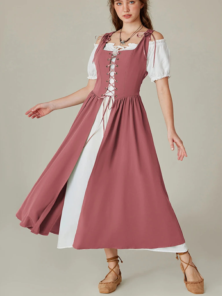 Scarlet Darkness Renaissance Fantasy Fairy Costumes Outfits