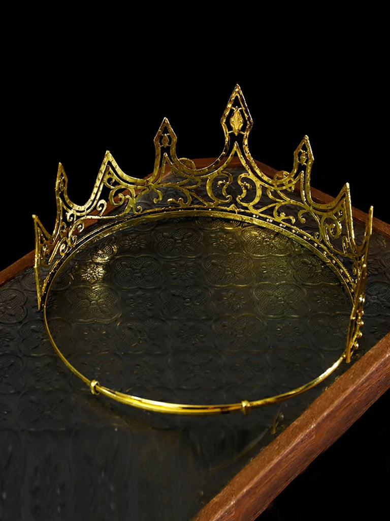 Scarlet Darkness The Lord of the Rings Fantasy Crown for Cosplay