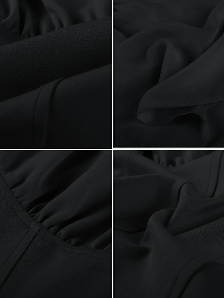 Scarlet Darkness Renaissance Fantasy Fairy Off-Shoulder Chiffon Blouse