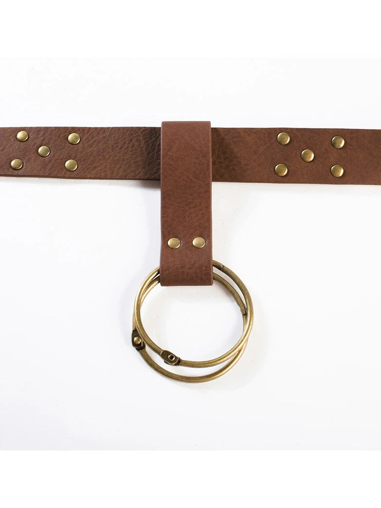 Scarlet Darkness 4 in 1 Practical Renaissance Waist Belt with Bag
