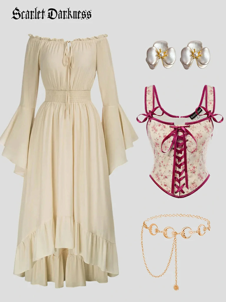 Scarlet Darkness Christmas X Vintage Cottage Costume Scarlet Darkness Outfit 1