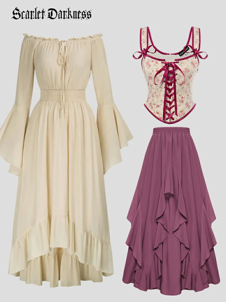 Scarlet Darkness Christmas X Vintage Cottage Costume Scarlet Darkness Outfit 2