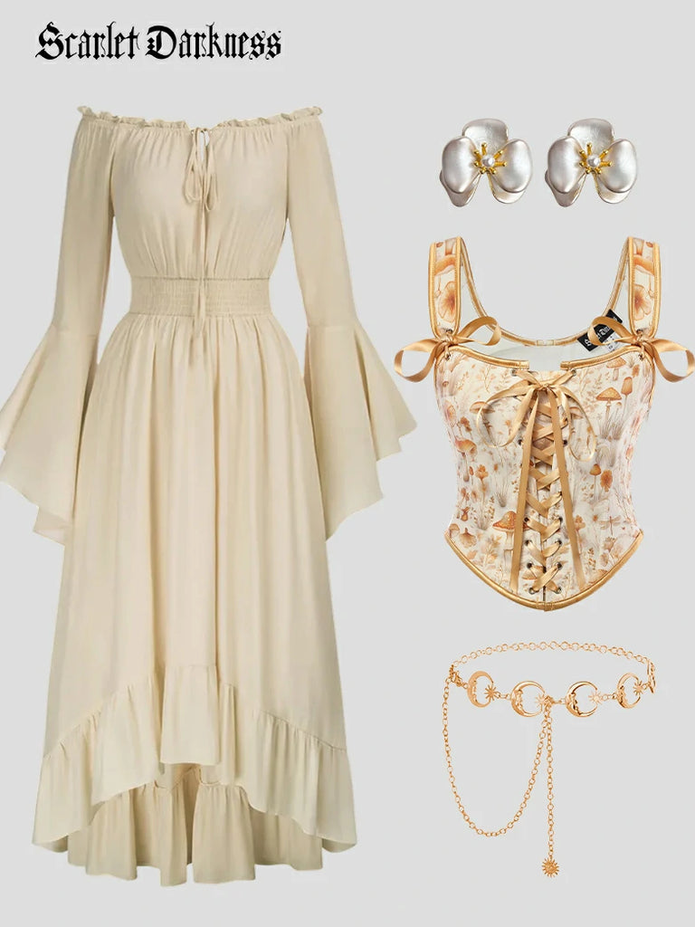 Scarlet Darkness Christmas X Vintage Cottage Costume Scarlet Darkness Outfit 6