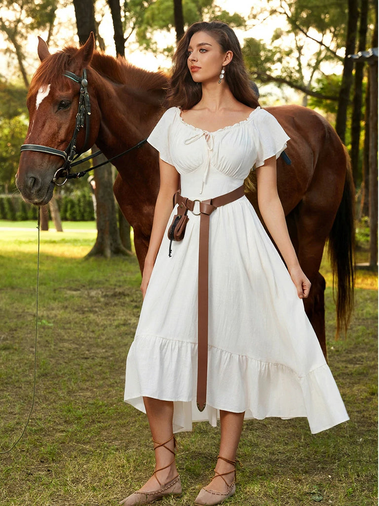 SCARLET DARKNESS Renaissancetops voor dames, blote schouders, lange mouwen, elastische taille, peplum, middeleeuwse blouse, Zwart, XL SCARLET DARKNESS Renaissancetops voor dames, blote schouders, lange mouwen, elastische taille, peplum, middeleeuwse blouse, Zwart, XL
