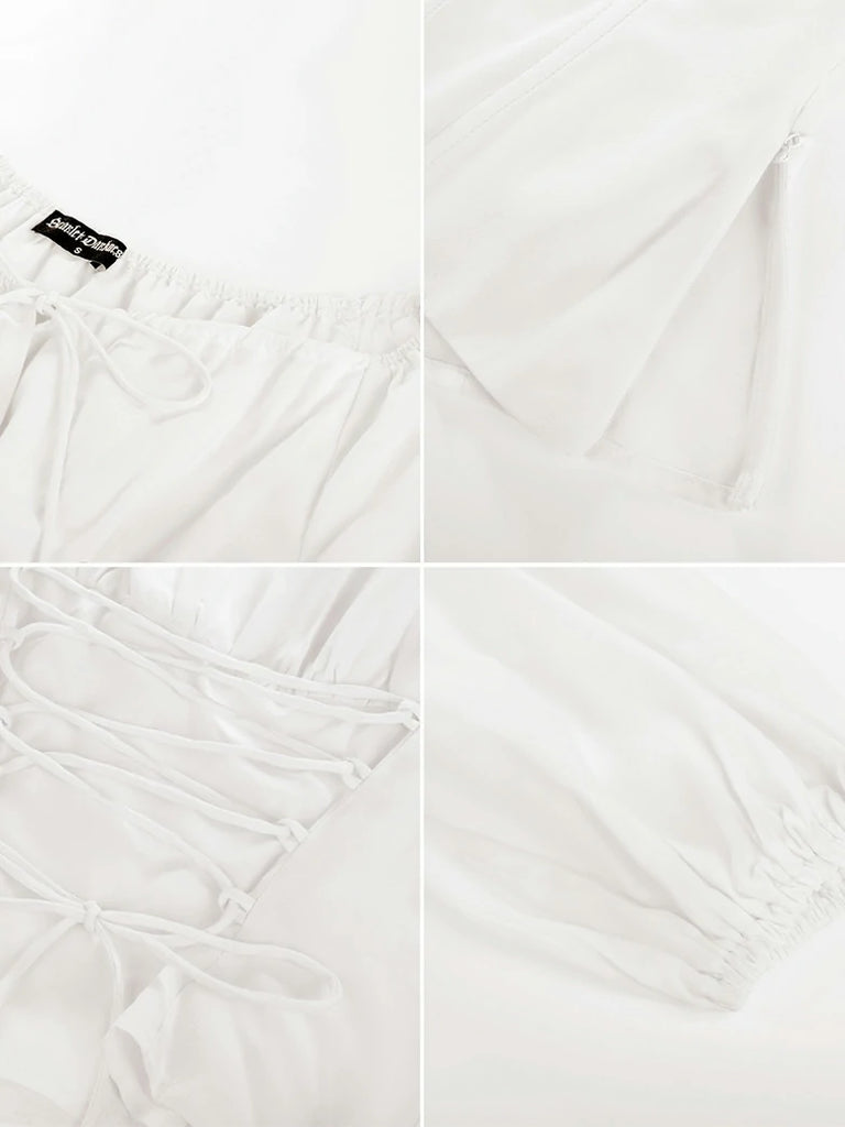 Scarlet Darkness Comfy Fairy Off Shoulder Boned Corset Tops