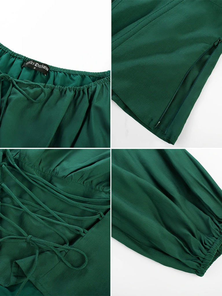 Scarlet Darkness Comfy Fairy Off Shoulder Boned Corset Tops