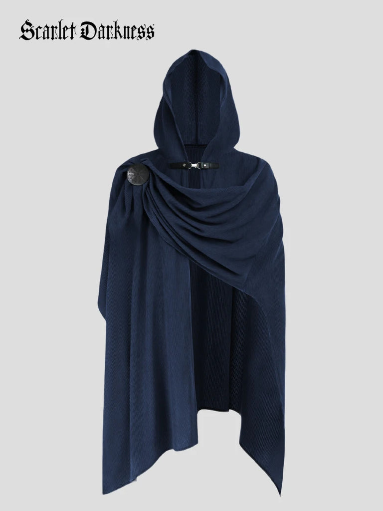 Scarlet Darkness Medieval Renaissance Forest Rangers Knight's Cloak