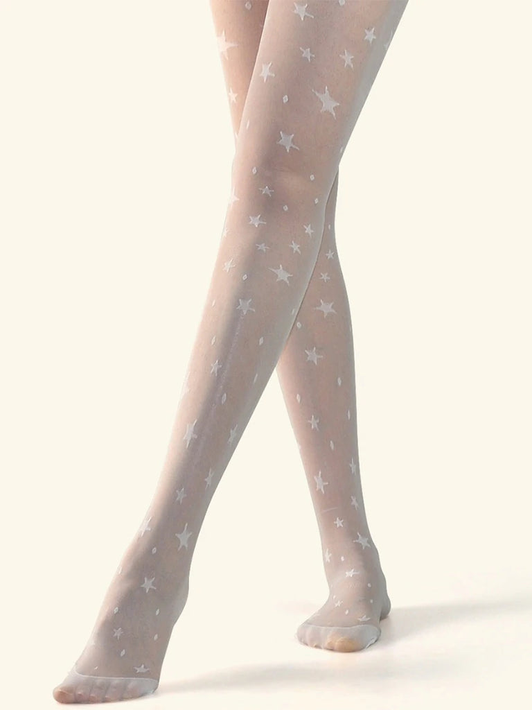 Scarlet Darkness Women Gothic High Elastic Stockings