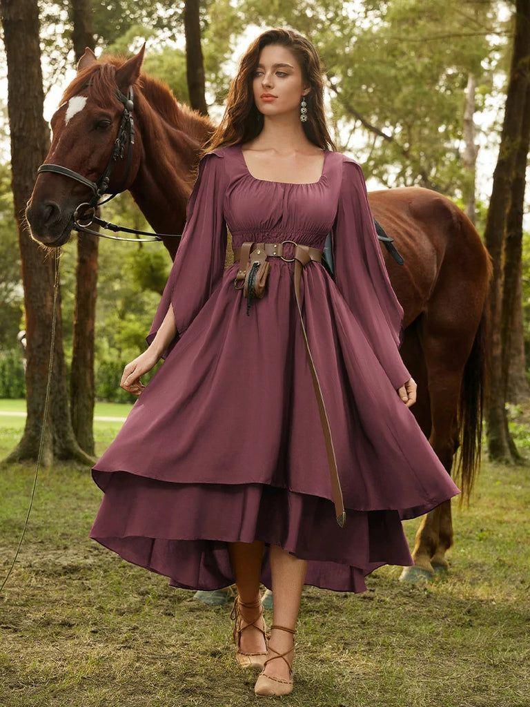 SCARLET DARKNESS Renaissance corsageblouse voor dames, V-hals, middeleeuws, wikkelblouse, abrikoos, XL SCARLET DARKNESS Renaissance corsageblouse voor dames, V-hals, middeleeuws, wikkelblouse, abrikoos, XL