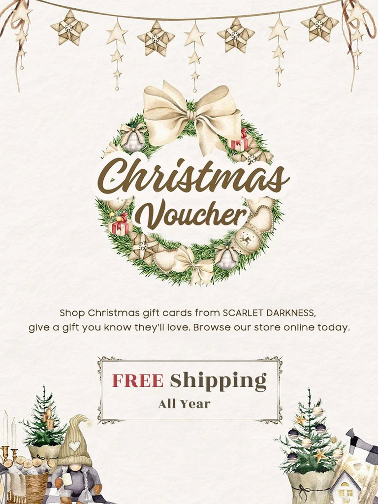 Scarlet Darkness Christmas E-Gift Card SCARLET DARKNESS