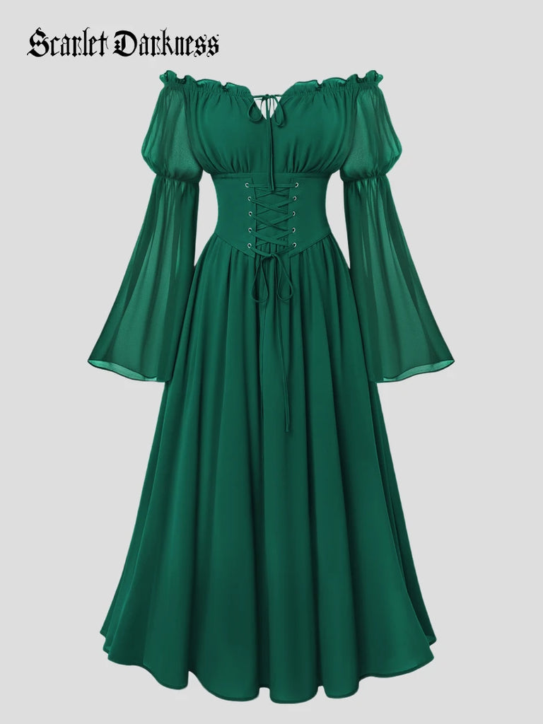 prom dresses off shoulder sleeves Beautiful Long Black Off-the-shoulder Beading Prom Dress With Long Sle –  misshow.com
