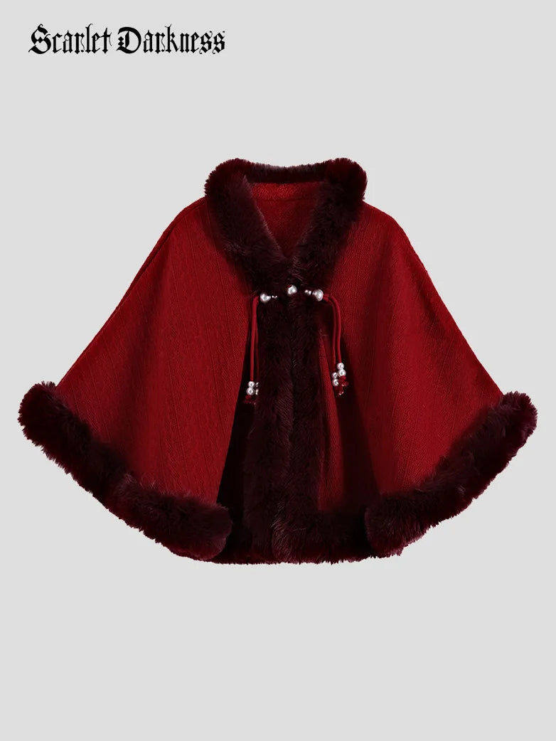 BEAUTELICATE Cape met Capuchon Dames Middeleeuwse BEAUTELICATE Cape met Capuchon Dames Middeleeuwse