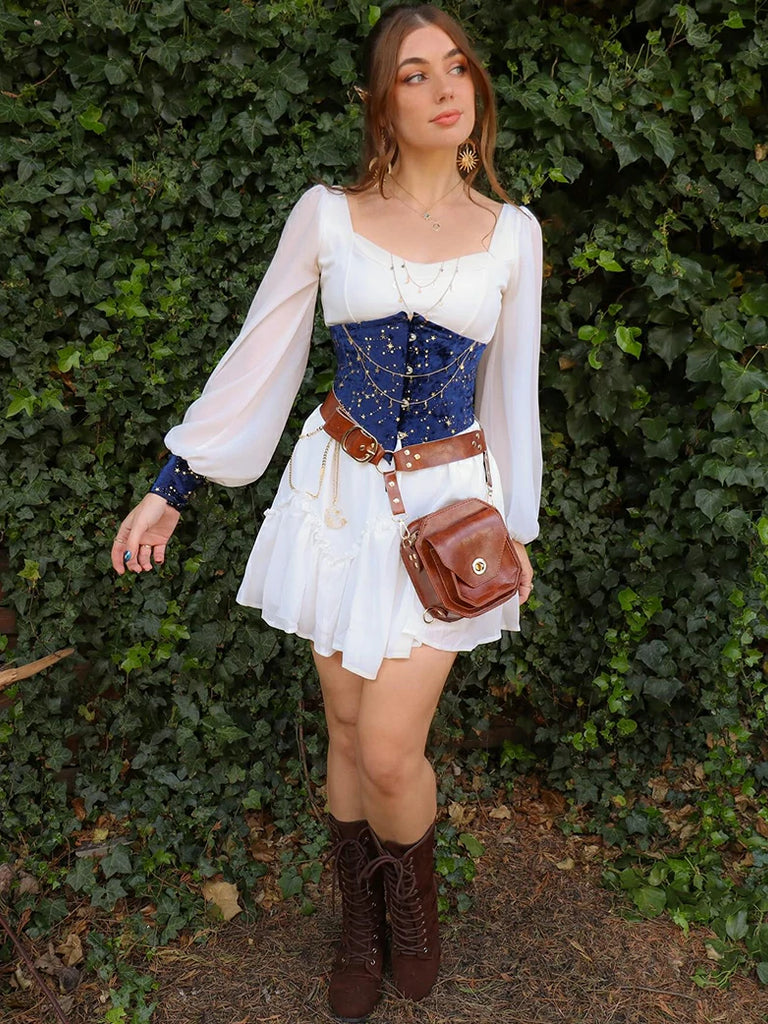 Scarlet Darkness Practical Renaissance Faire Medieval Knight Bag