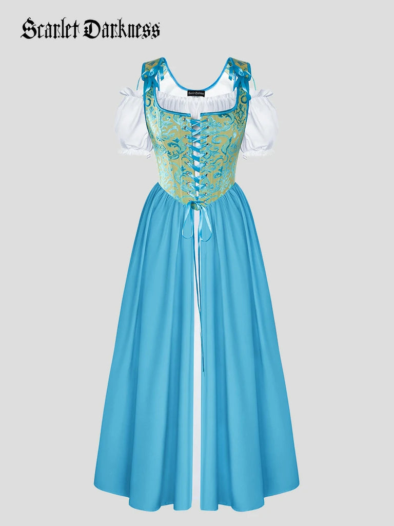 corset milkmaid dress Summer Dresses for Women 2026 Floral Maxi Beige Green S perfect for the fashion boohoo Women's Textured Corset Milkmaid