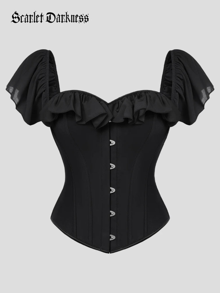 Scarlet Darkness Valentine's Day Sweetheart Corset Top Bustier