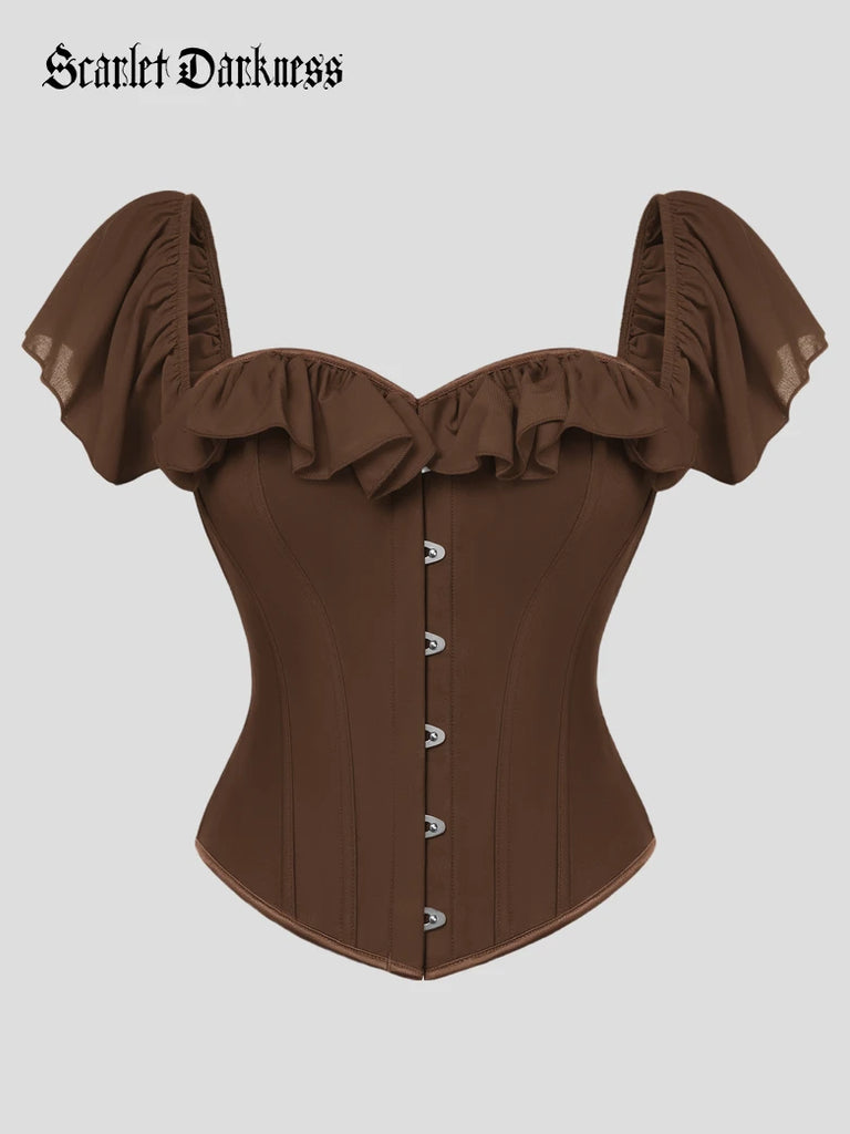 Scarlet Darkness Valentine's Day Sweetheart Corset Top Bustier
