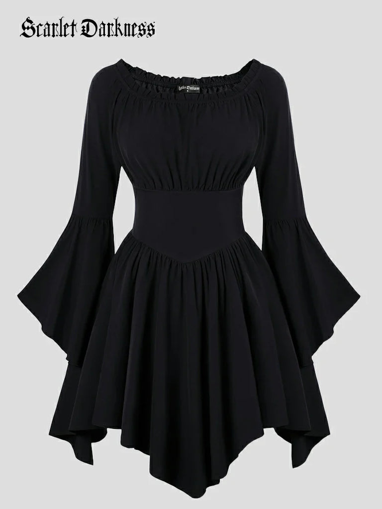 Scarlet Darkness Women Medieval Celtic Celestial Costume Scarlet Darkness