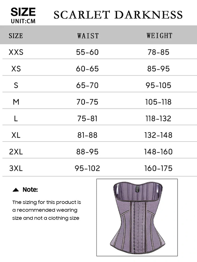Scarlet Darkness 2026 Latex Waist Trainer Waist Shaping Corset Bodice